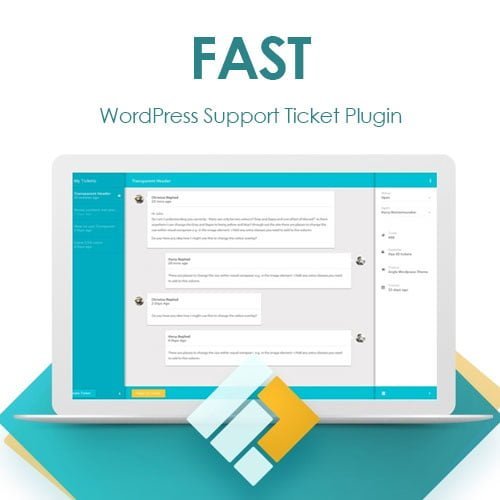 Fast-–-WordPress-Support-Ticket-Plugin.jpg Fast - WordPress Support Ticket Plugin - Image 1