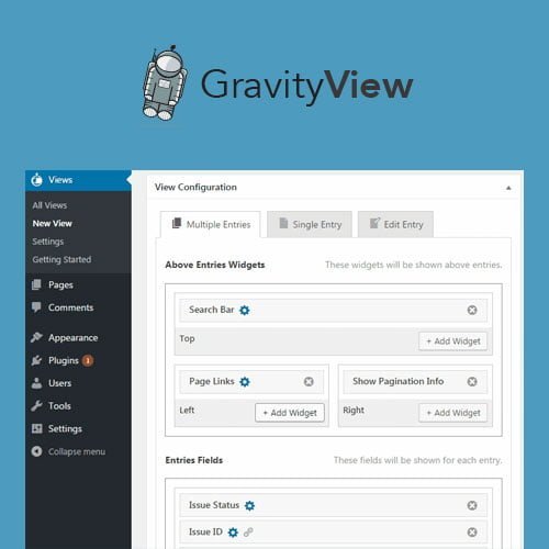 Gravity-View-WordPress-Plugin.jpg Gravity View WordPress Plugin - Image 1