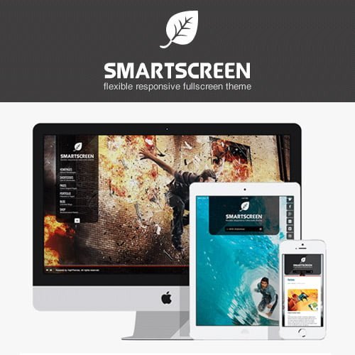 SmartScreen-fullscreen-responsive-WordPress-theme.jpg SmartScreen fullscreen responsive WordPress theme - Image 1