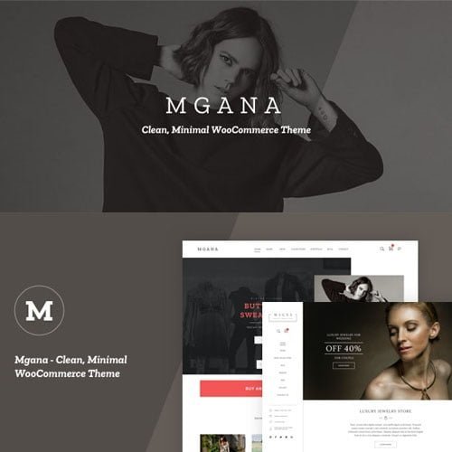 Mgana - Clean, Minimal WooCommerce Theme